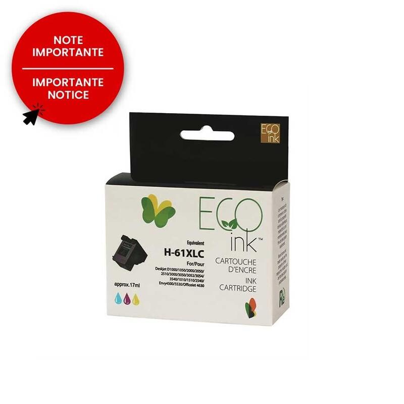HP 61XL - Eco Ink
