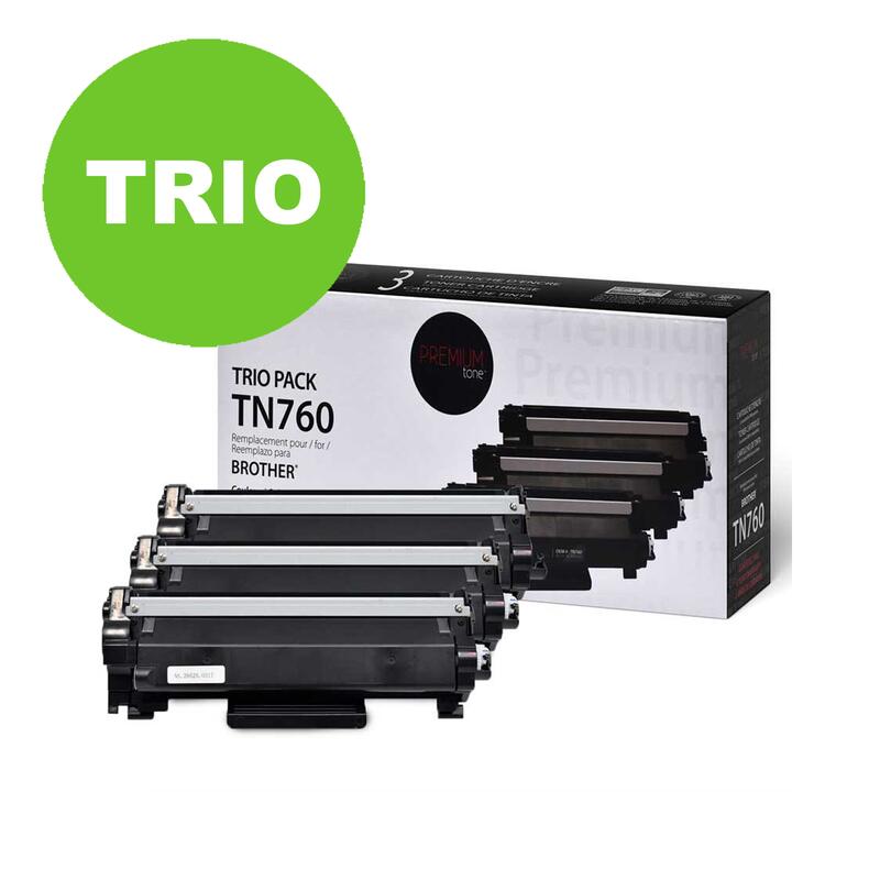 TRIO - BROTHER TN-760 - Premium Tone
